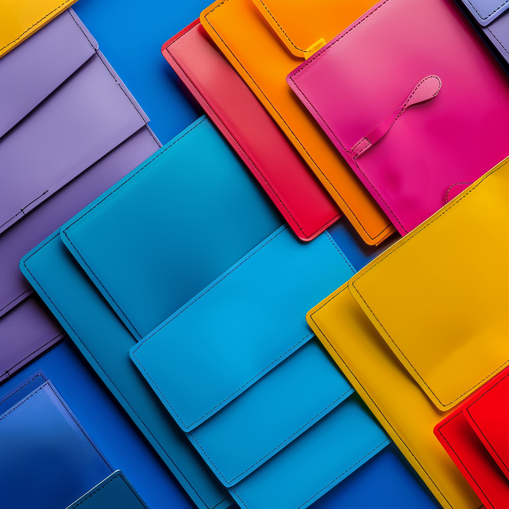 company branded folders