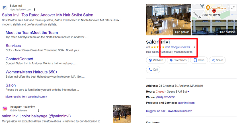 google reviews