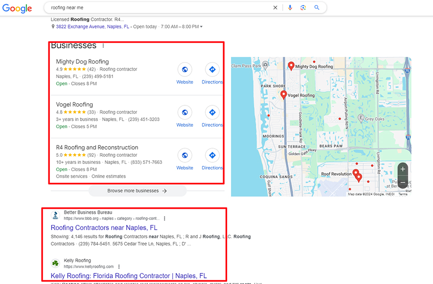 local seo roofing